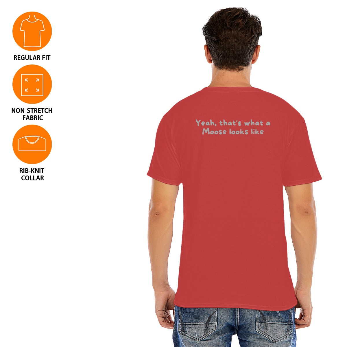 Unisex O-neck Short Sleeve T-shirt | 180GSM Cotton (DTF)