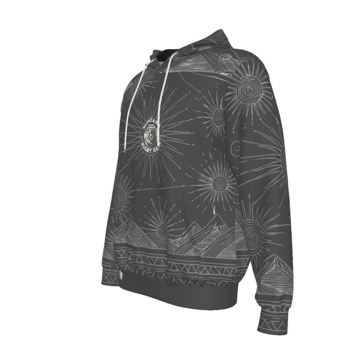 MRG Montana tribal Men's Pullover Hoodie | Interlock
