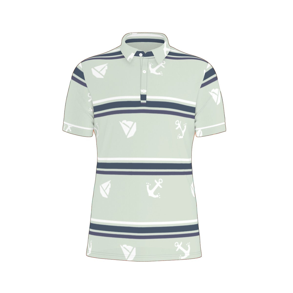 Anchors Up Stretch Polo Shirt