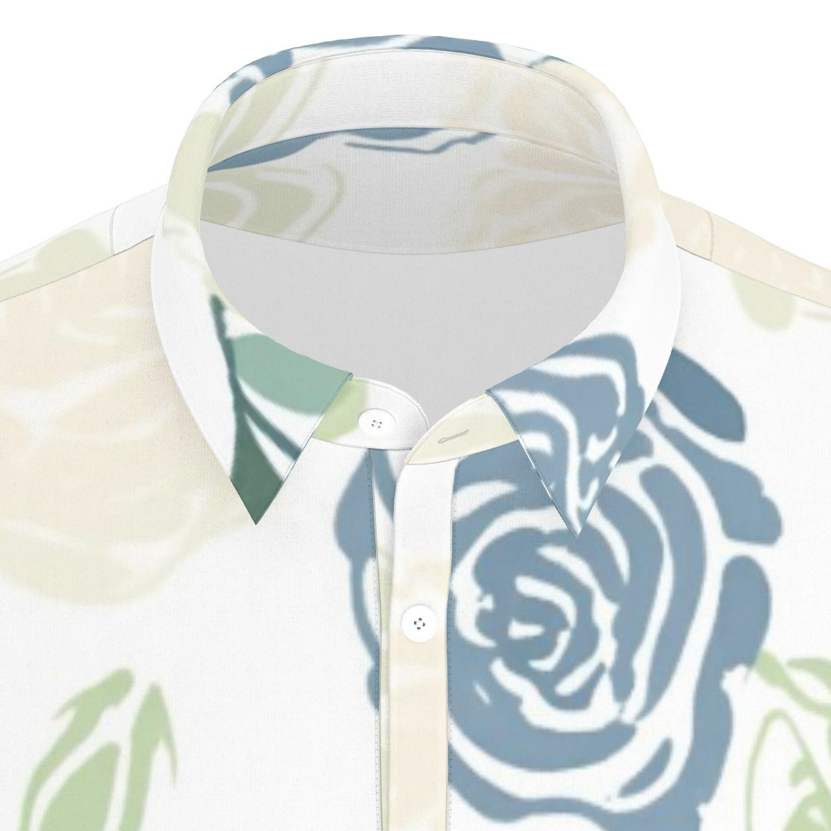 Rose Garden Stretch Polo Shirt