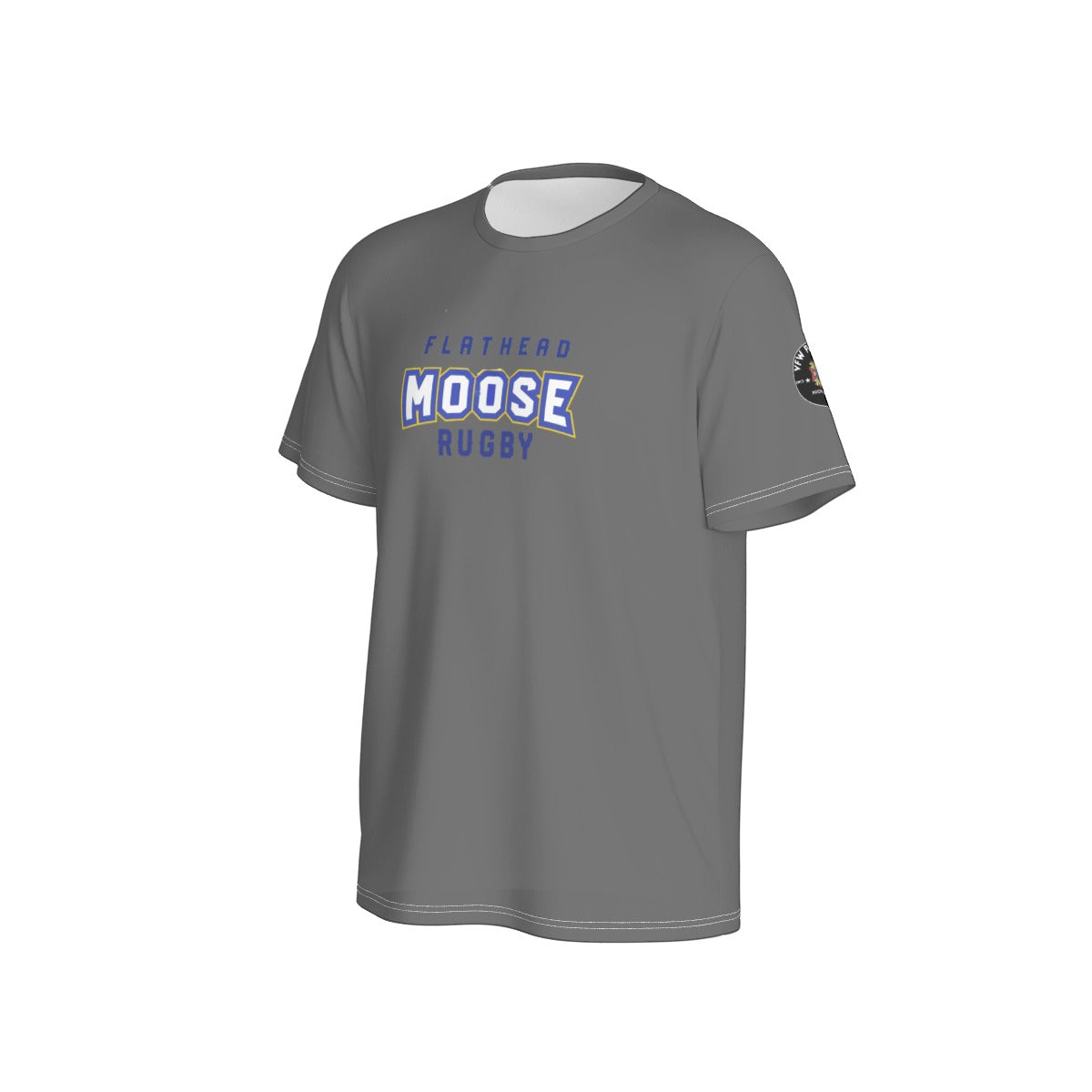 Flathead Moose Men's O-Neck Sports T-Shirt