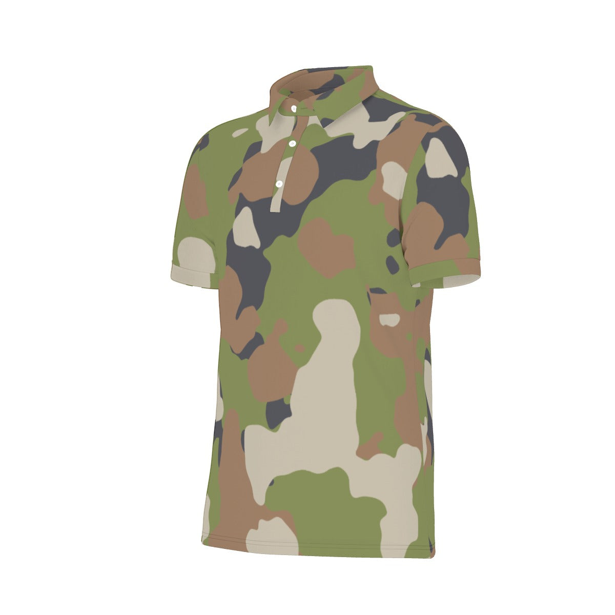 Camo Time Stretch Polo Shirt