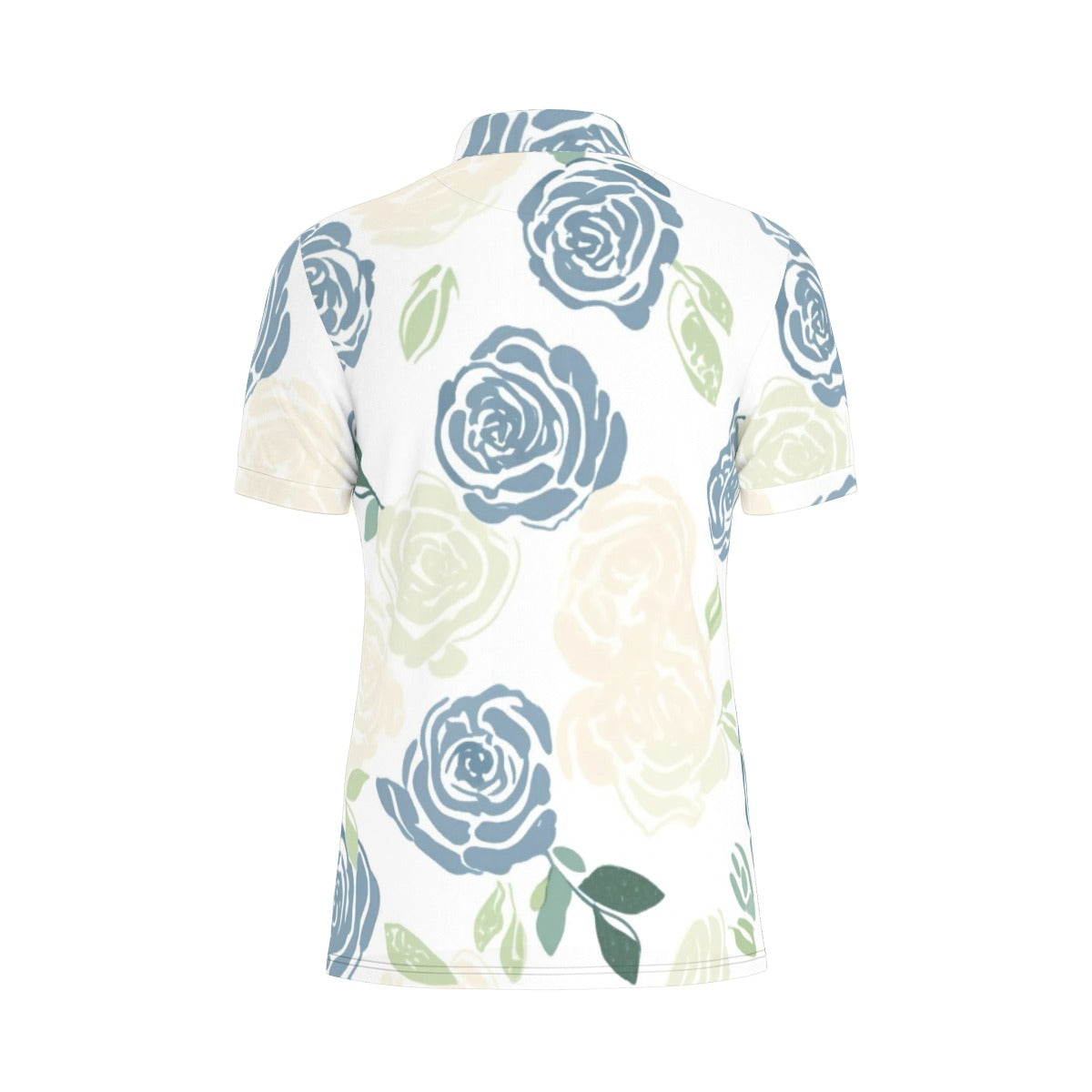 Rose Garden Stretch Polo Shirt