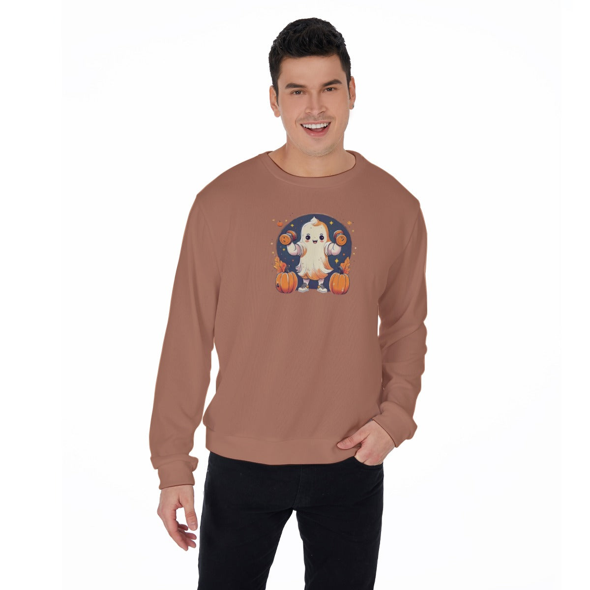 Pick your Favorite Halloween Graphic Design - All-Over Print Men's Sweater