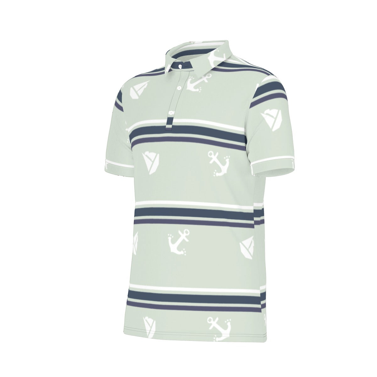 Anchors Up Stretch Polo Shirt