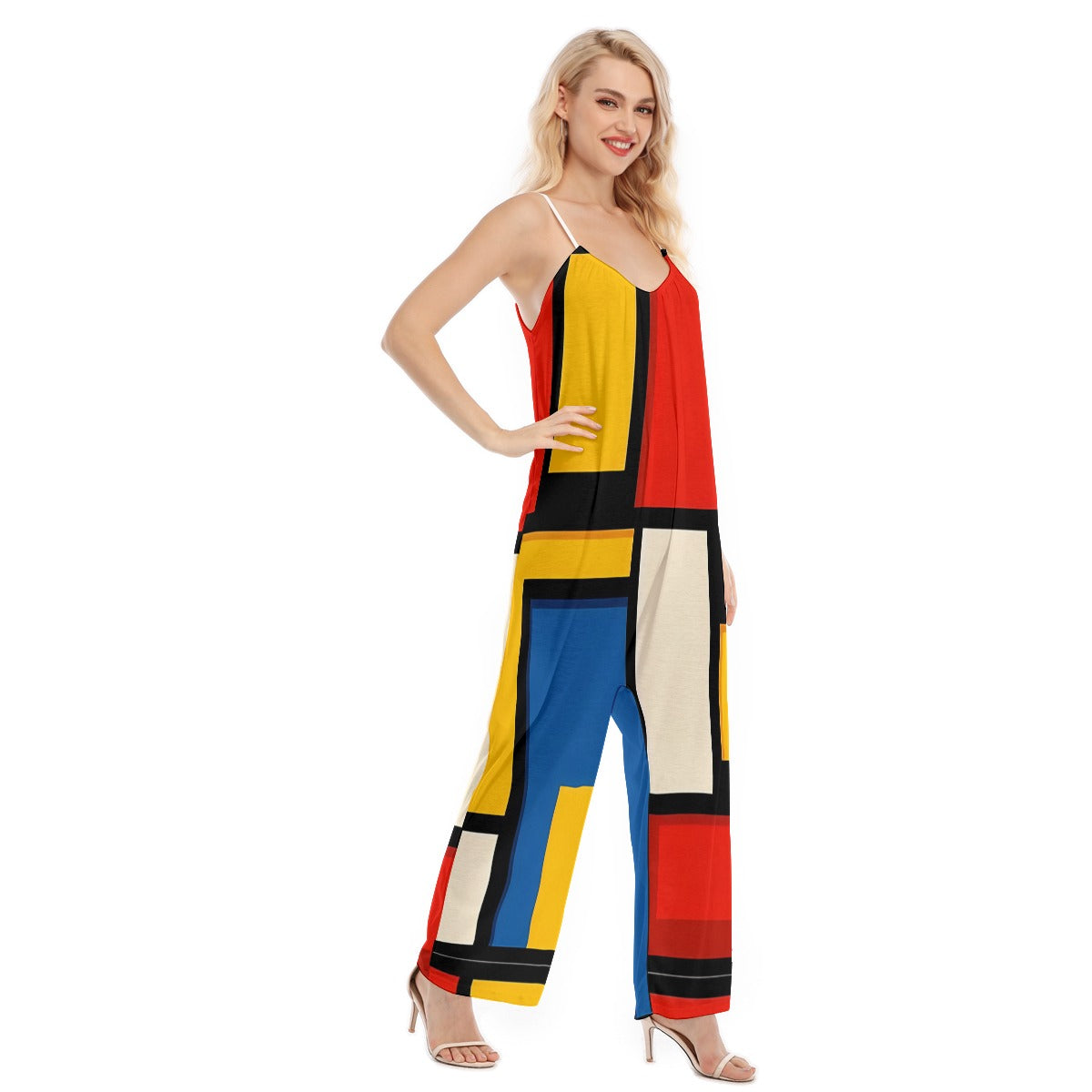 Colorblock Harmony Cami Jumpsuit