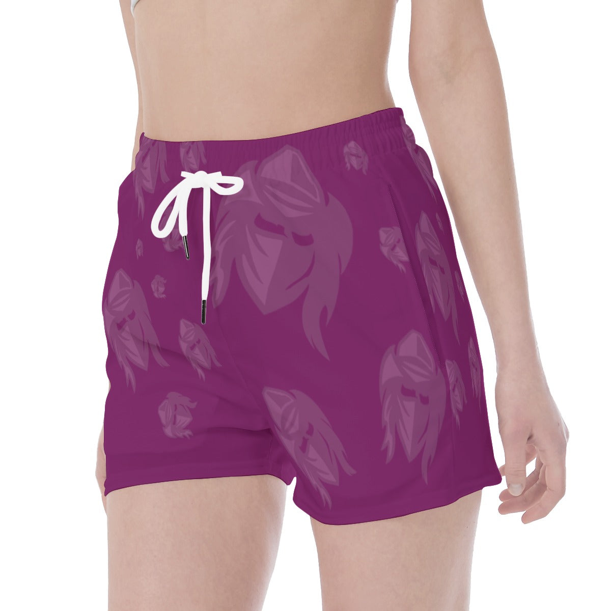 Rowdy Ruckers Women's Wide Waistband Sport Shorts