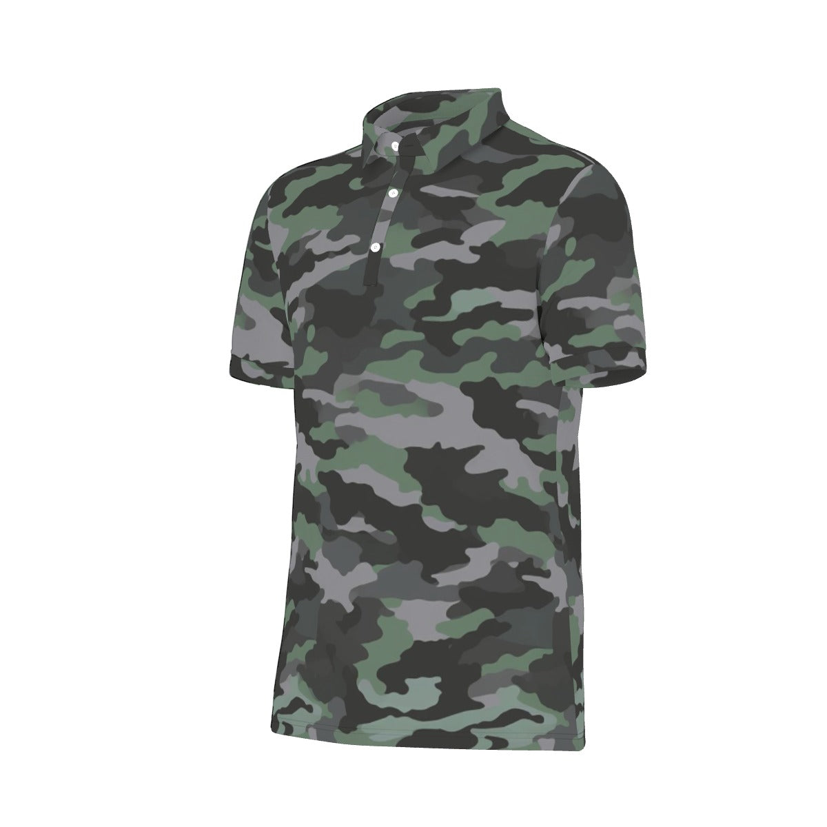 Monochrome Tactical Stretch Polo Shirt