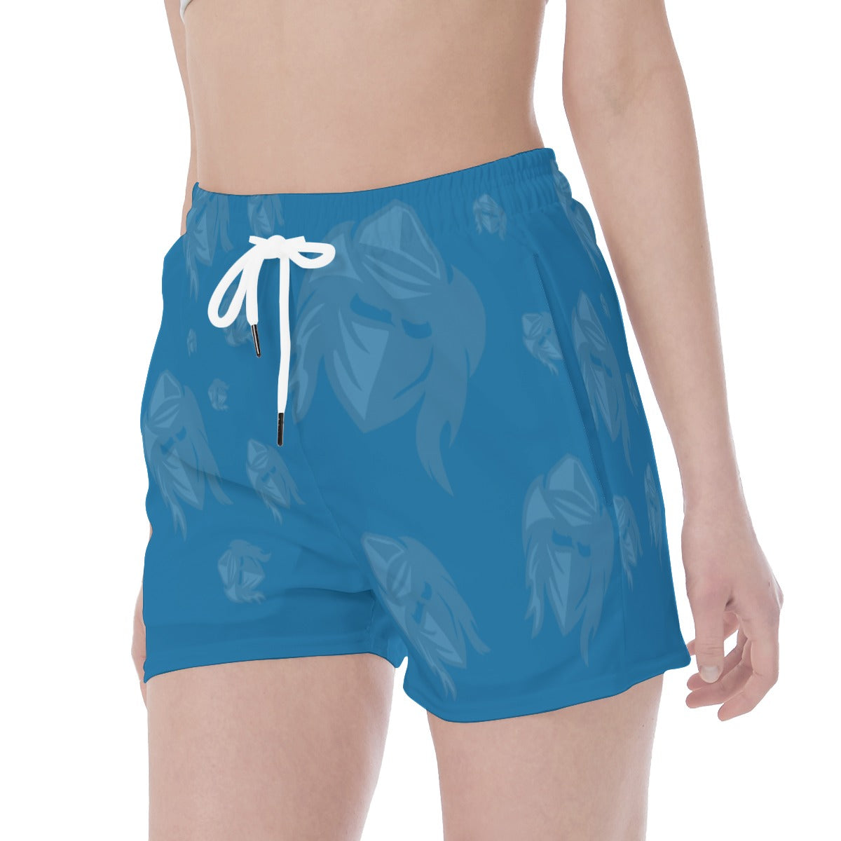 Rowdy Ruckers Women's Wide Waistband Sport Shorts