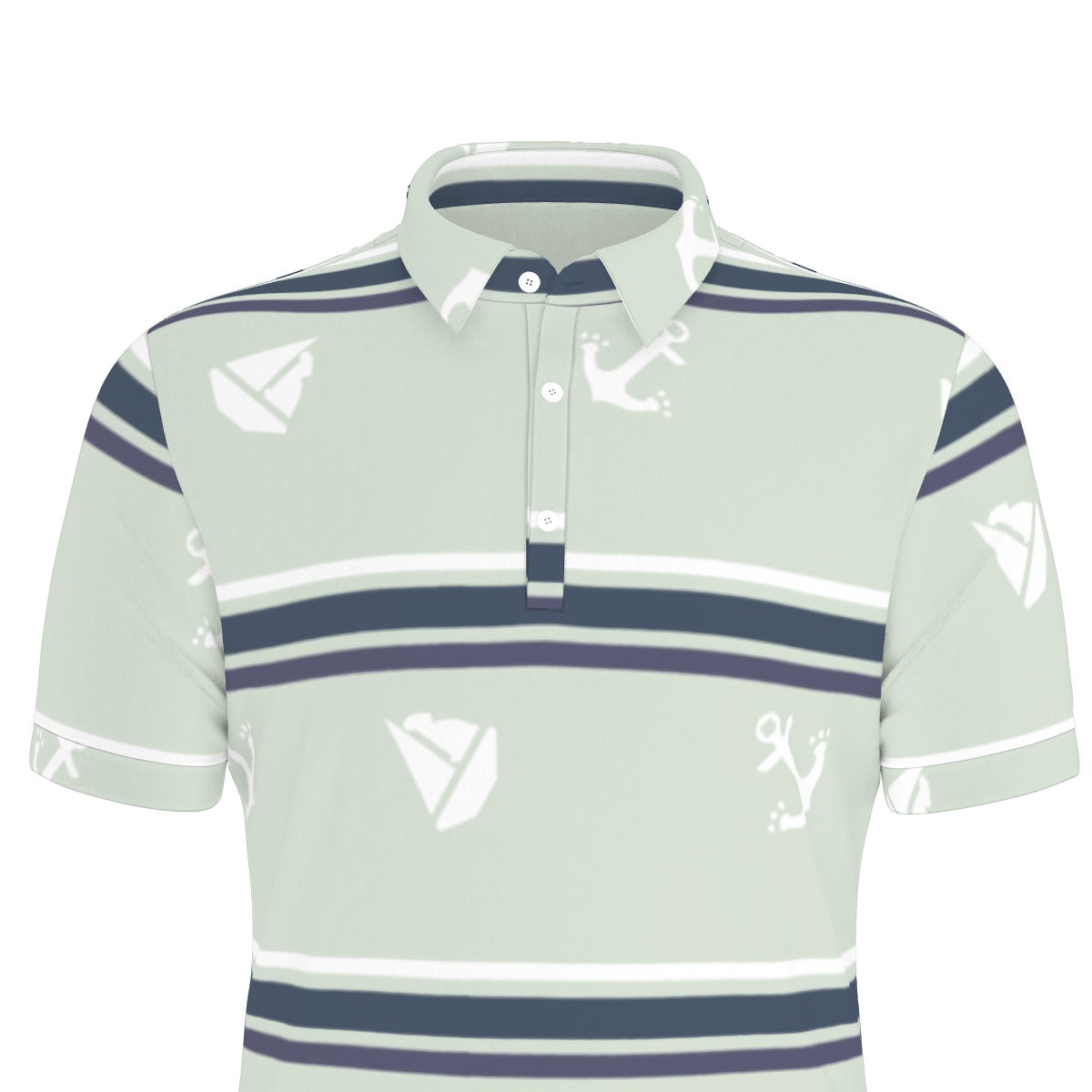 Anchors Up Stretch Polo Shirt