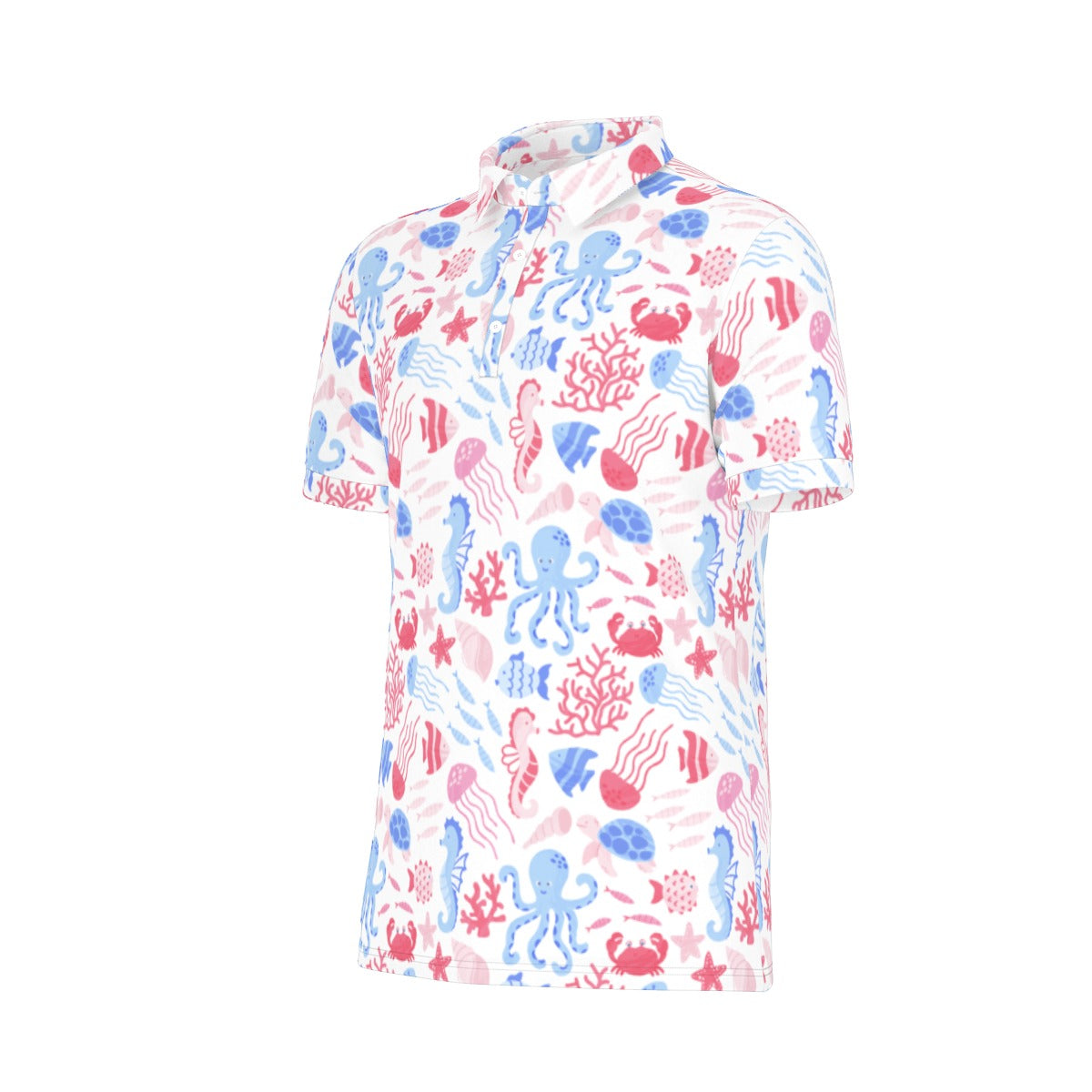 Funder the Sea Stretch Polo Shirt
