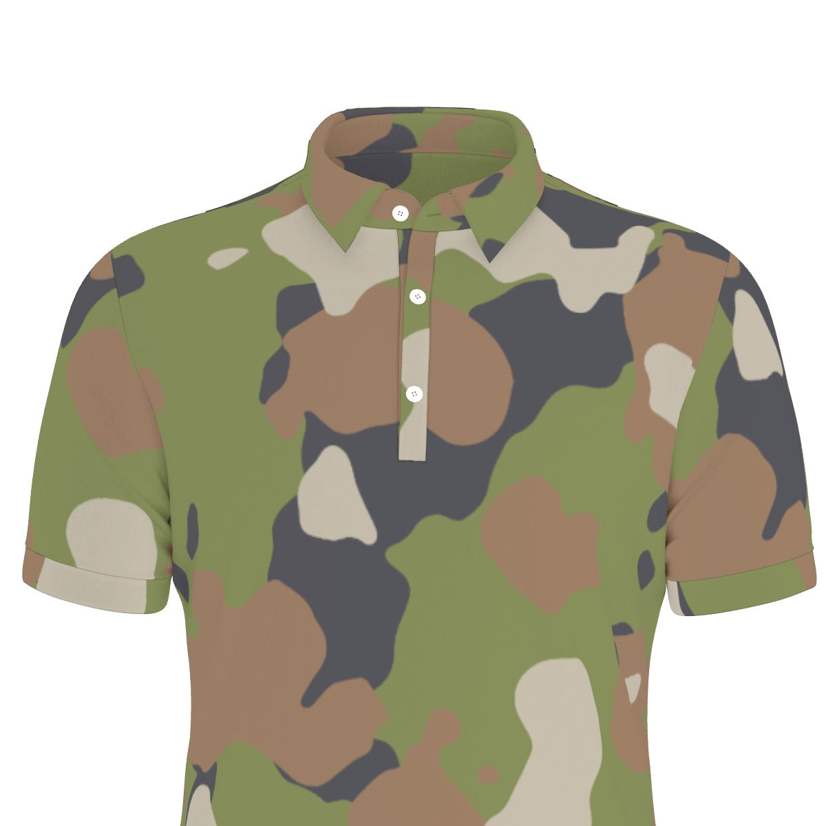 Camo Time Stretch Polo Shirt