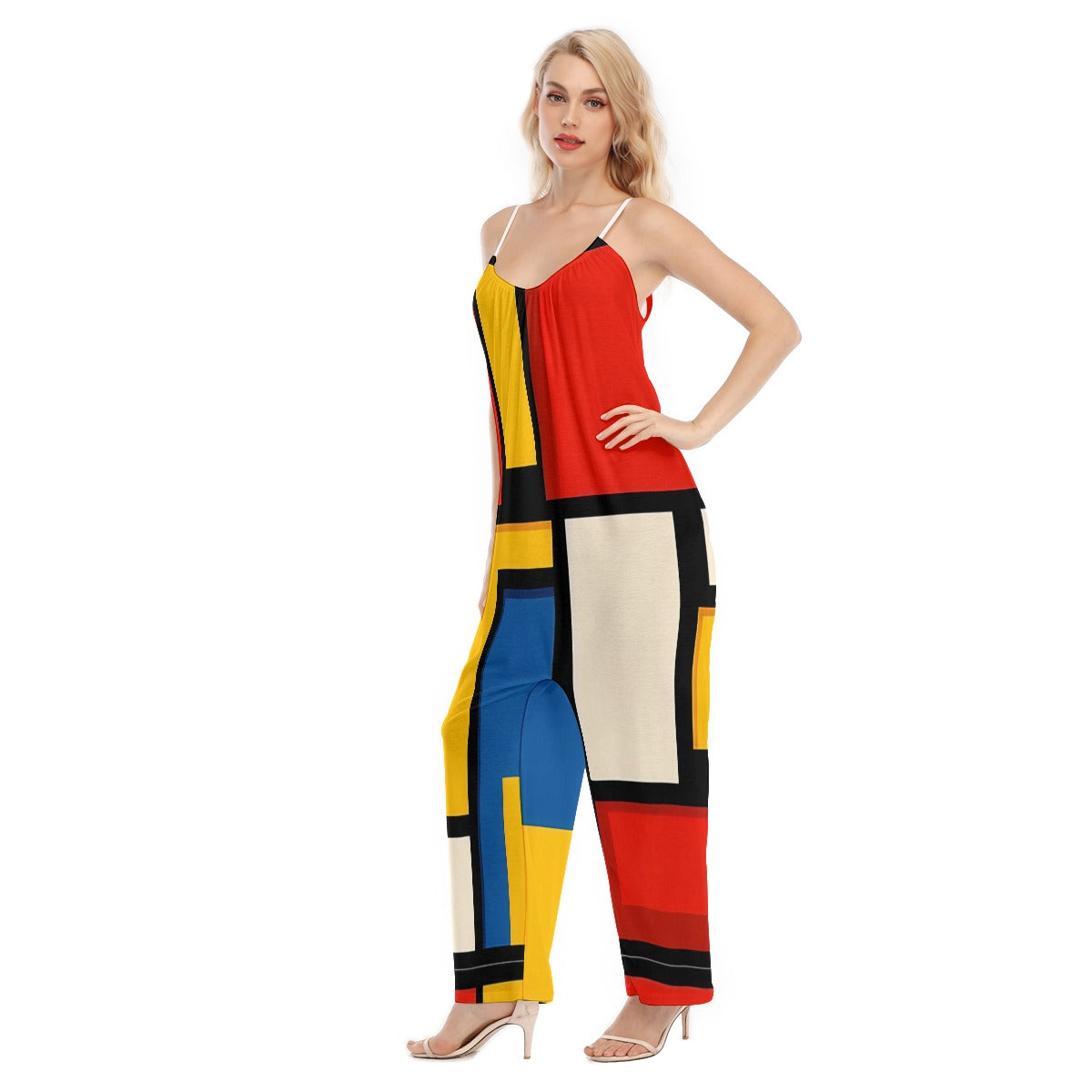 Colorblock Harmony Cami Jumpsuit