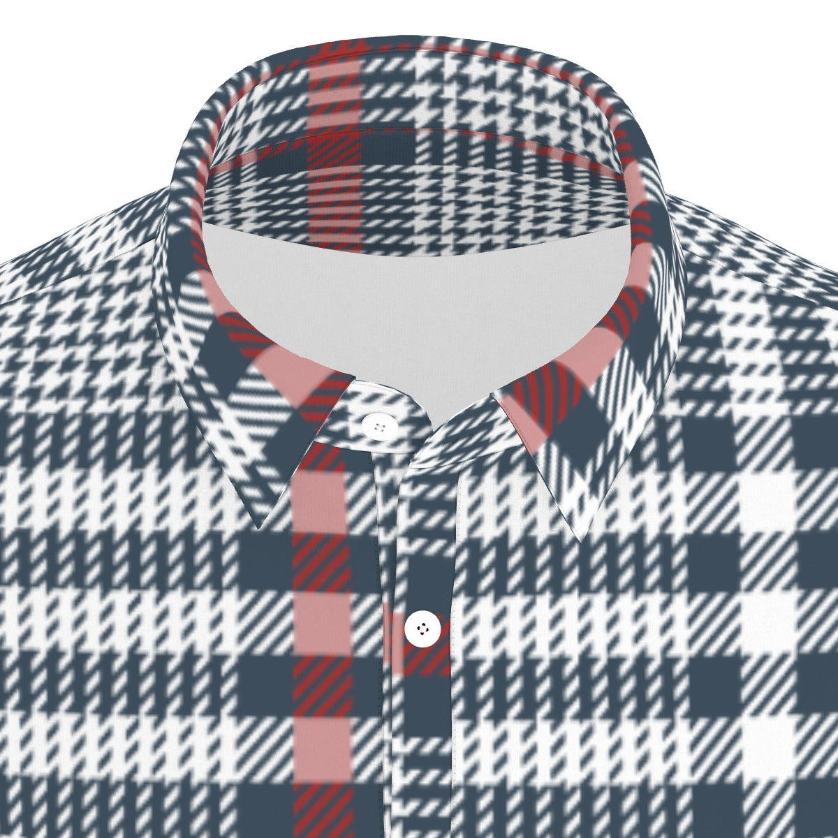 Uptown Plaid Stretch Polo Shirt