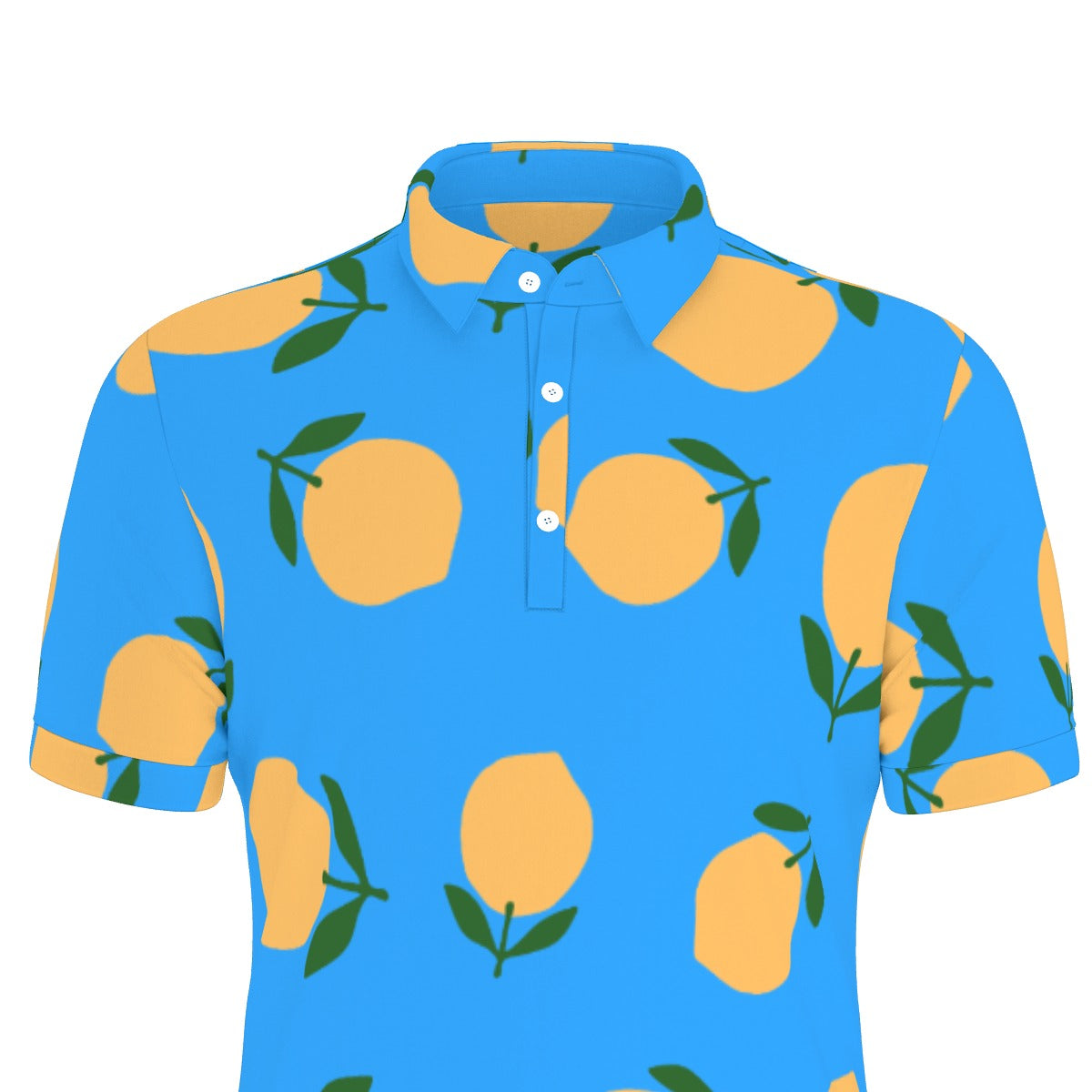 Lemon Sky Stretch Polo Shirt