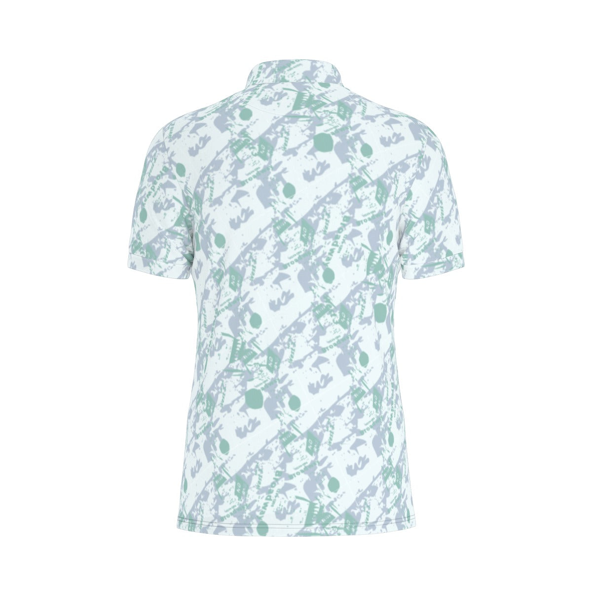 Desert Bloom Stretch Polo Shirt