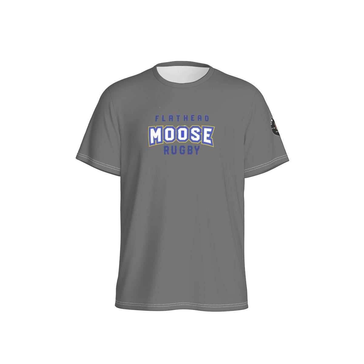Flathead Moose Men's O-Neck Sports T-Shirt