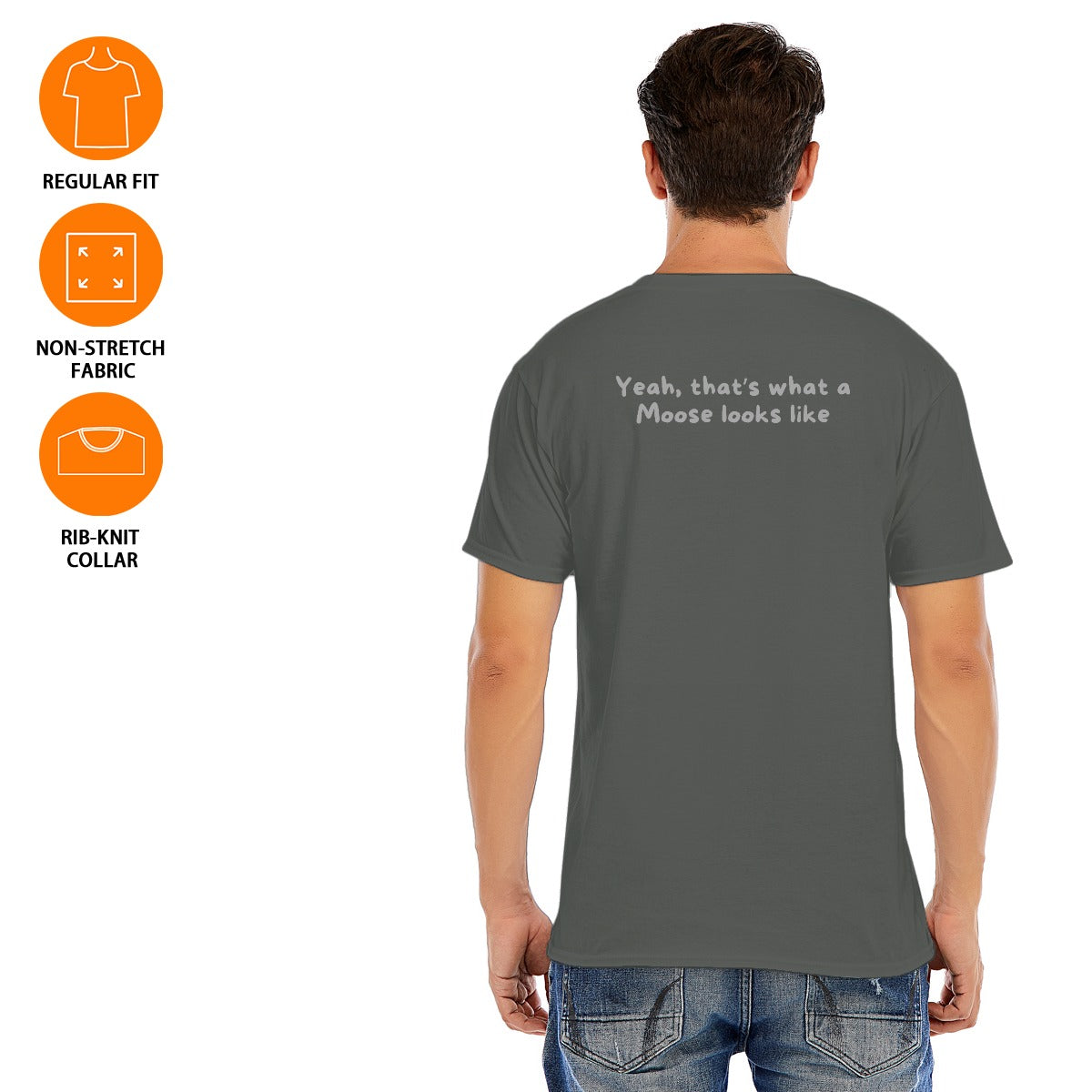 Unisex O-neck Short Sleeve T-shirt | 180GSM Cotton (DTF)