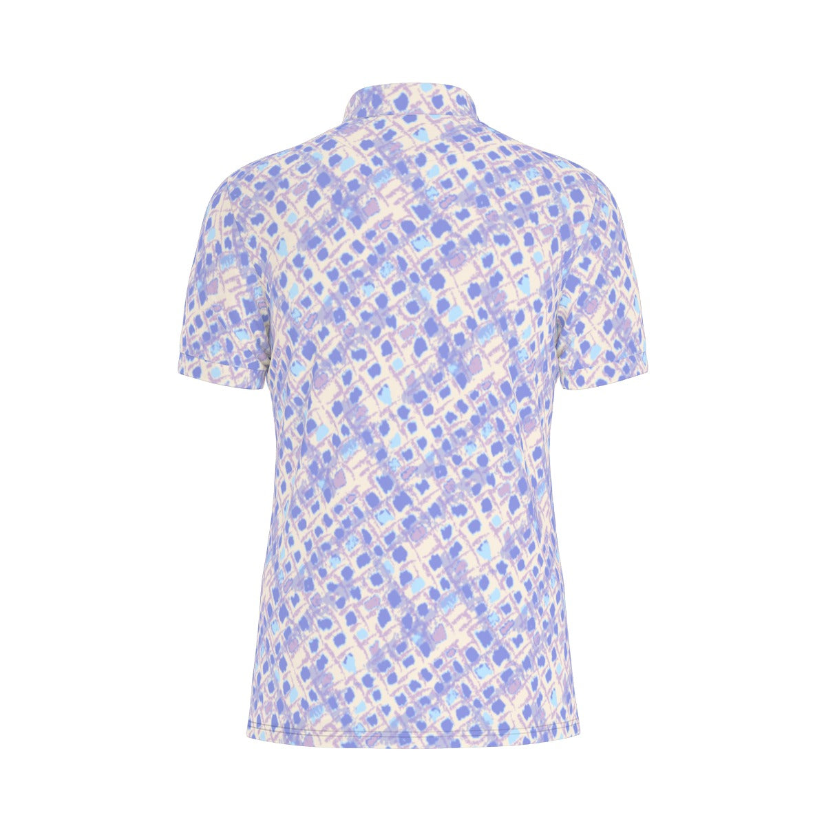 Cubist Charm Stretch Polo Shirt