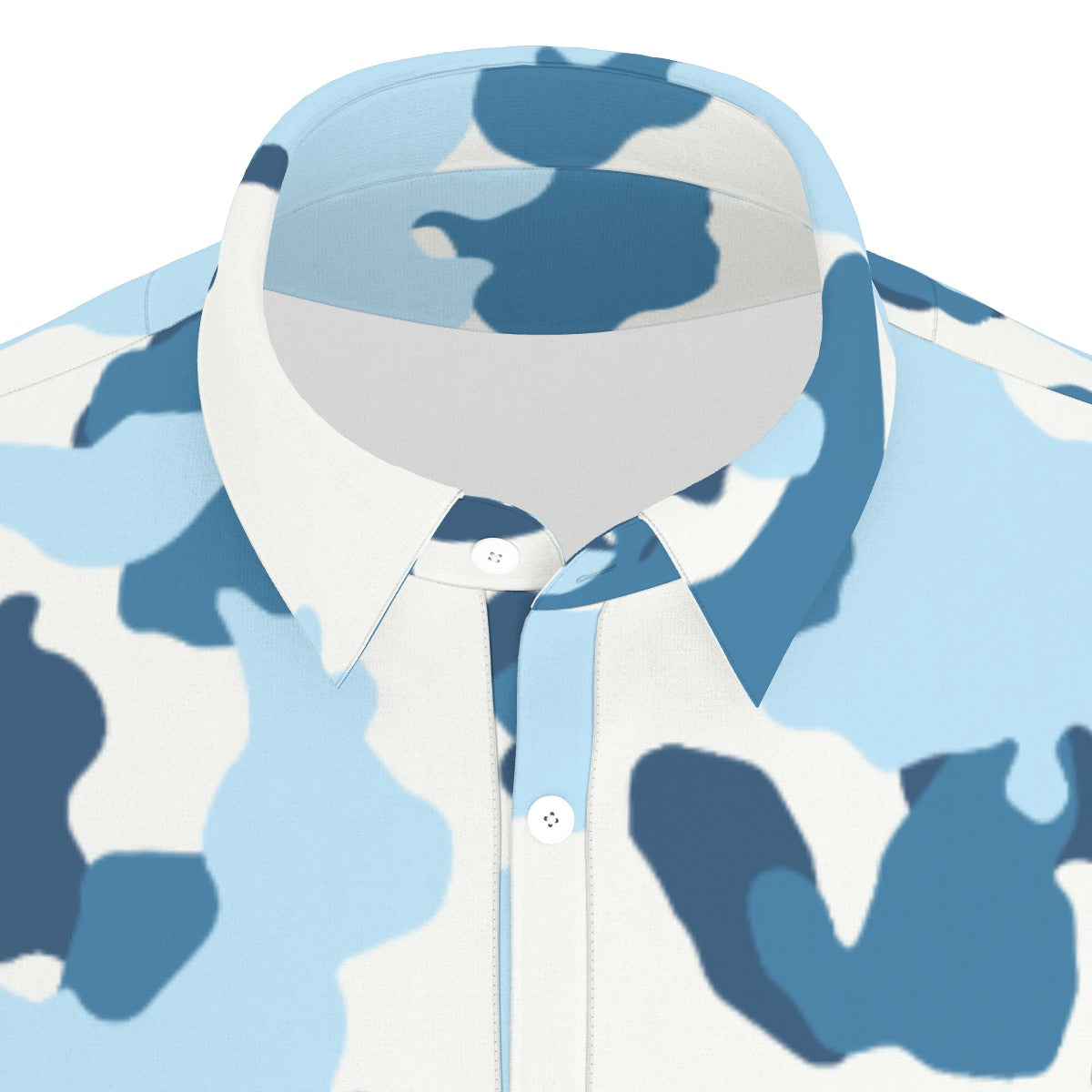 Marine Mirage Stretch Polo Shirt