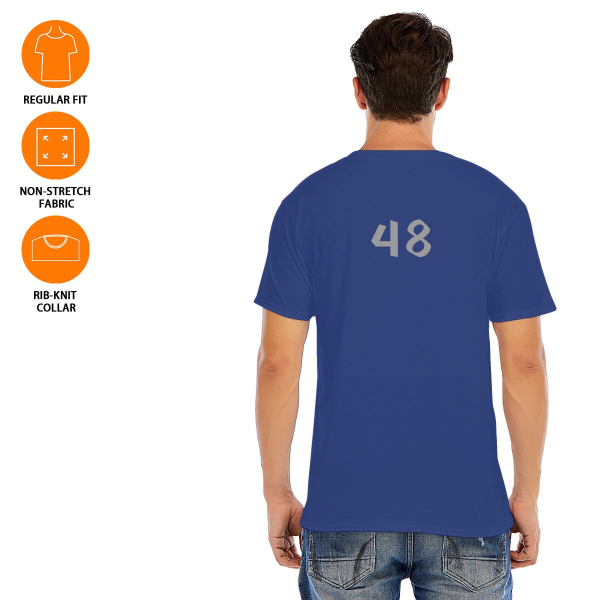 Unisex O-neck Short Sleeve T-shirt - Gabe's 48th