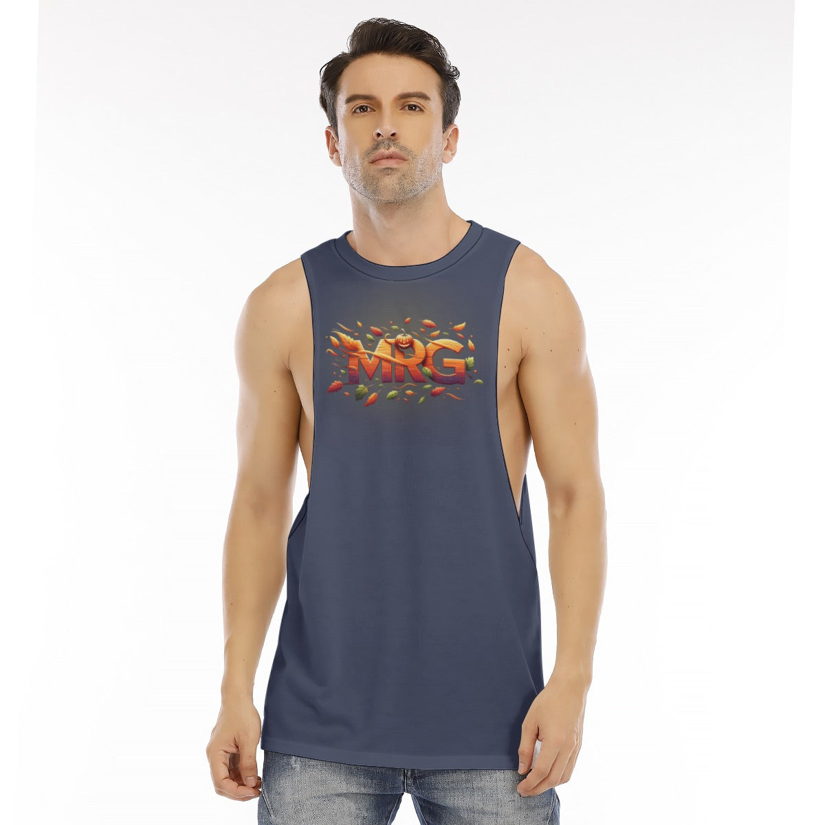 Jack to Jacked Men's O-neck Long Tank Top