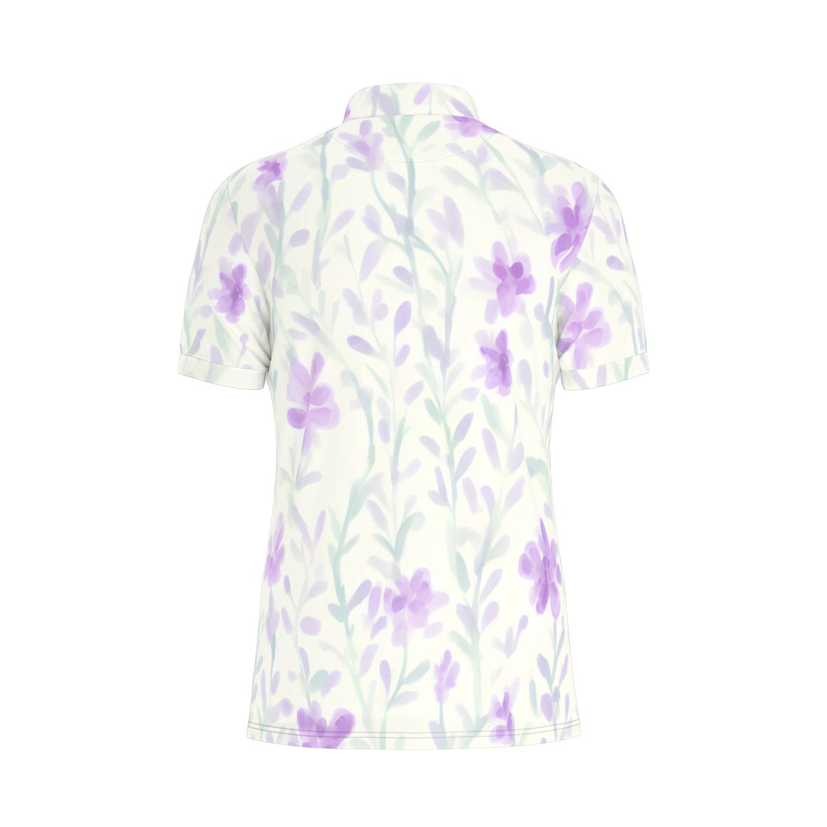 All-Over Print Men's Stretch Polo Shirt
