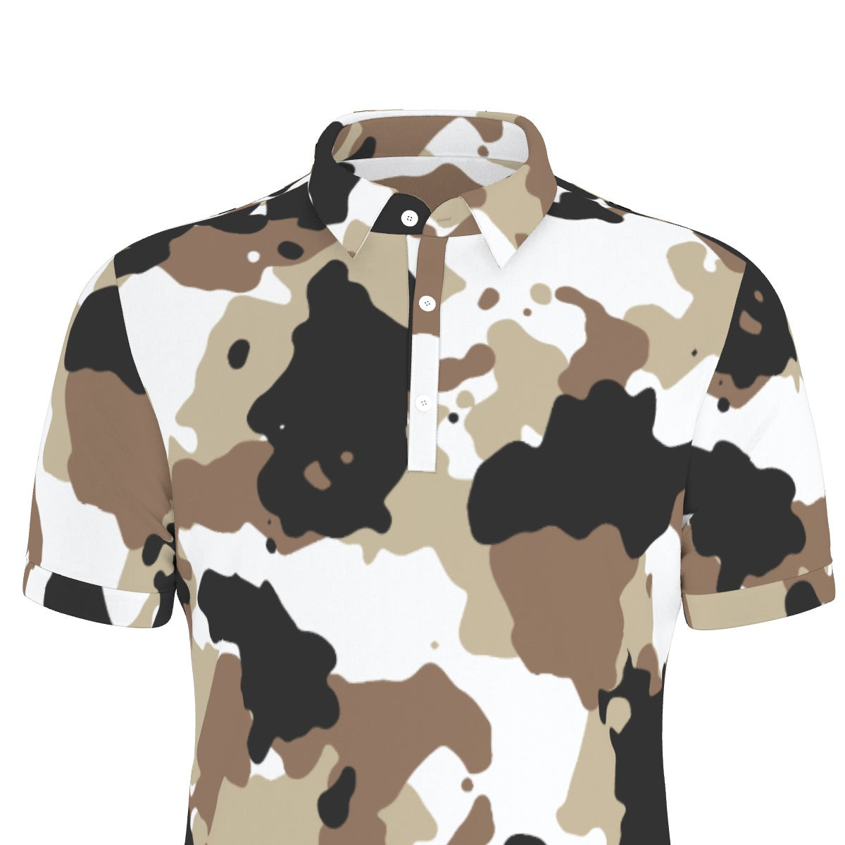 Disruptive Camo Stretch Polo Shirt