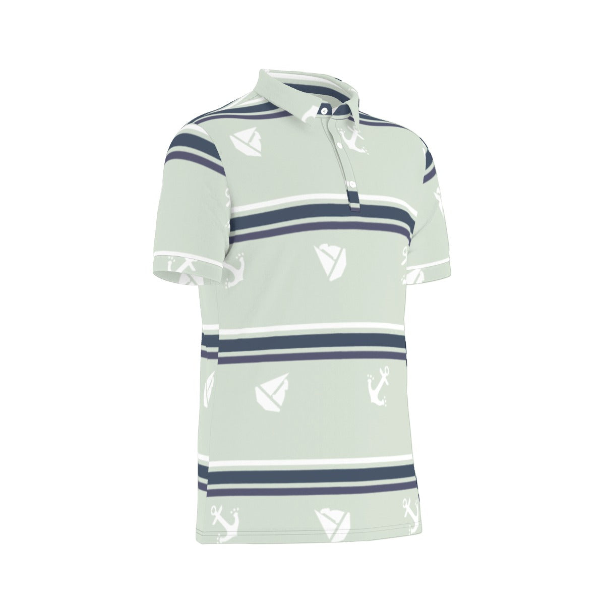 Anchors Up Stretch Polo Shirt