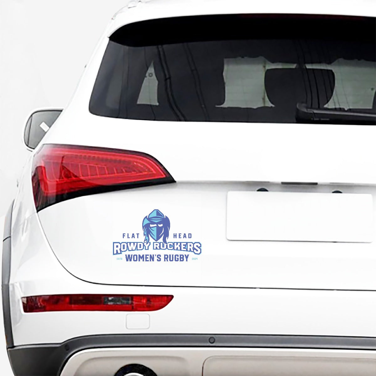 Rowdy Ruckers Car Stickers