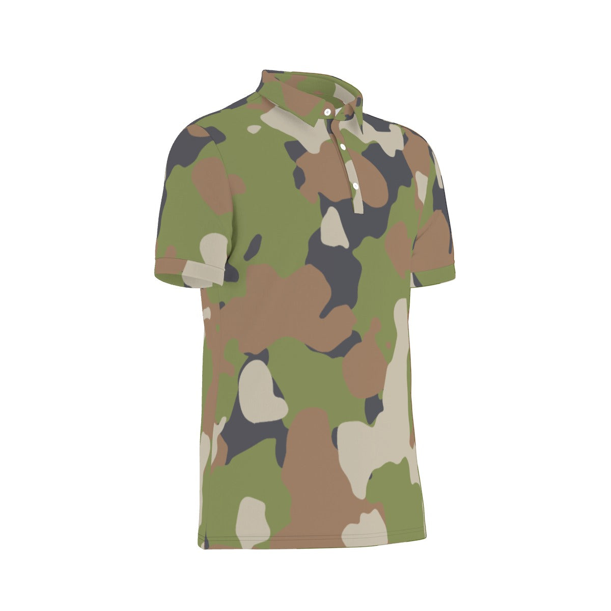Camo Time Stretch Polo Shirt
