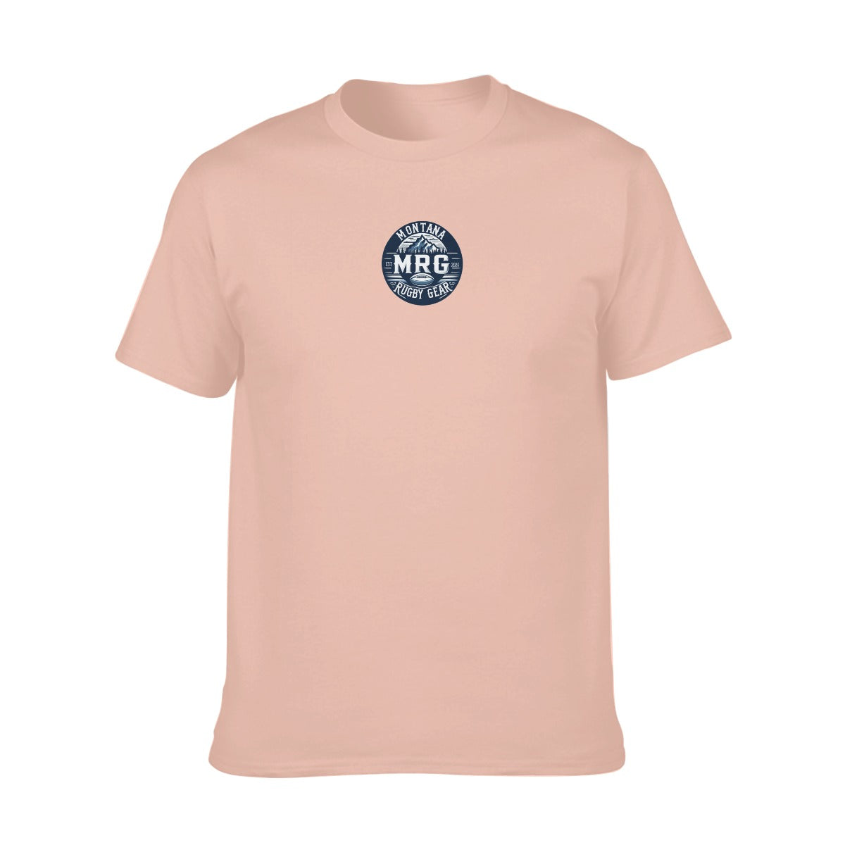 Men's O-neck Short Sleeve T-Shirt | 180GSM Cotton (DTF)