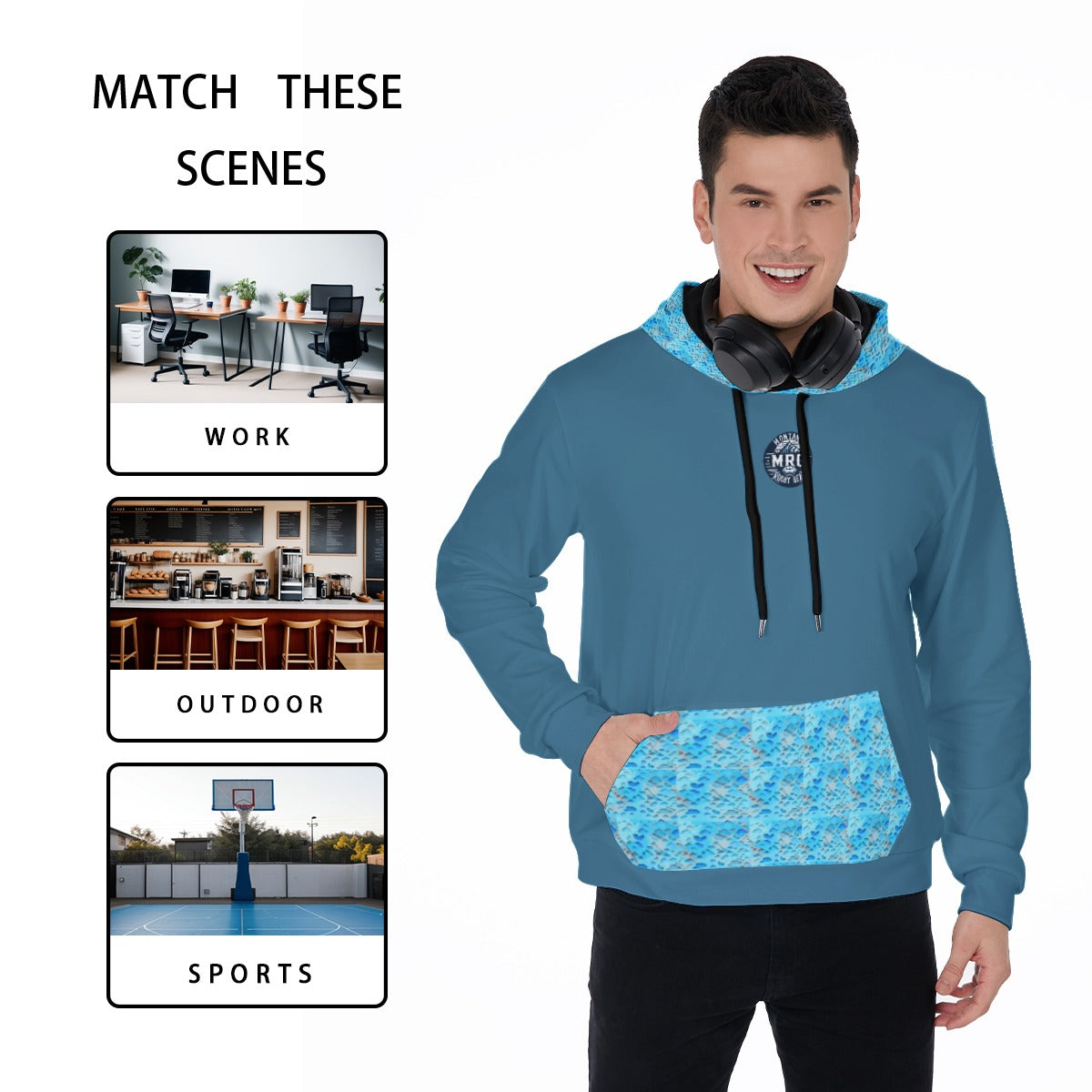 Men's Pullover Hoodie - Click to view more designs