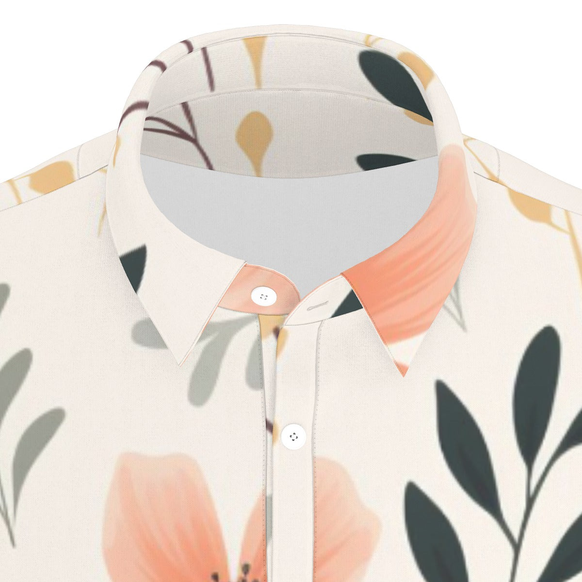 Fleur de Plage Stretch Polo Shirt
