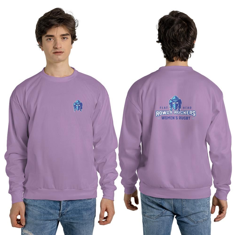 Rowdy Ruckers Classic Unisex Crew-neck Sweatshirt Comfort Colors 1566 (Made in US)