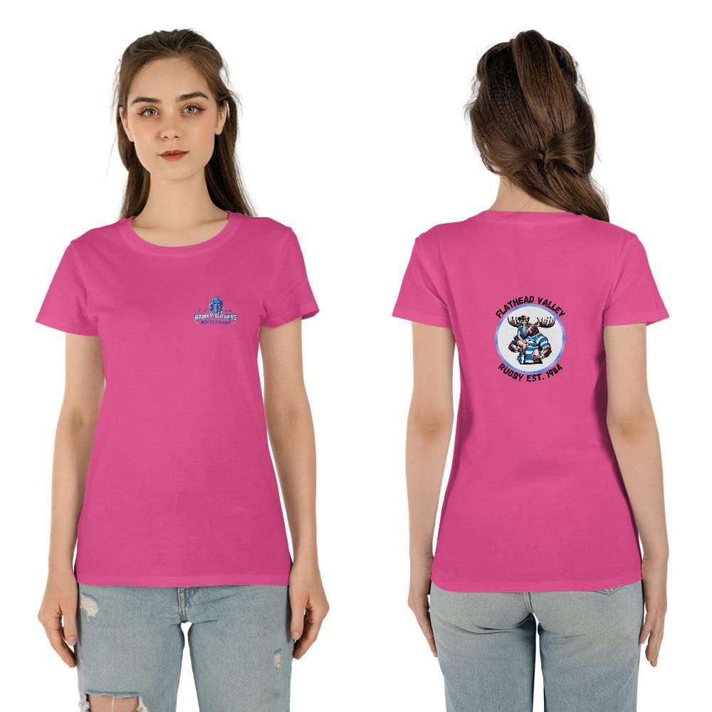 Rowdy Ruckers Women's T-shirt Gildan 5000L (Made In US)