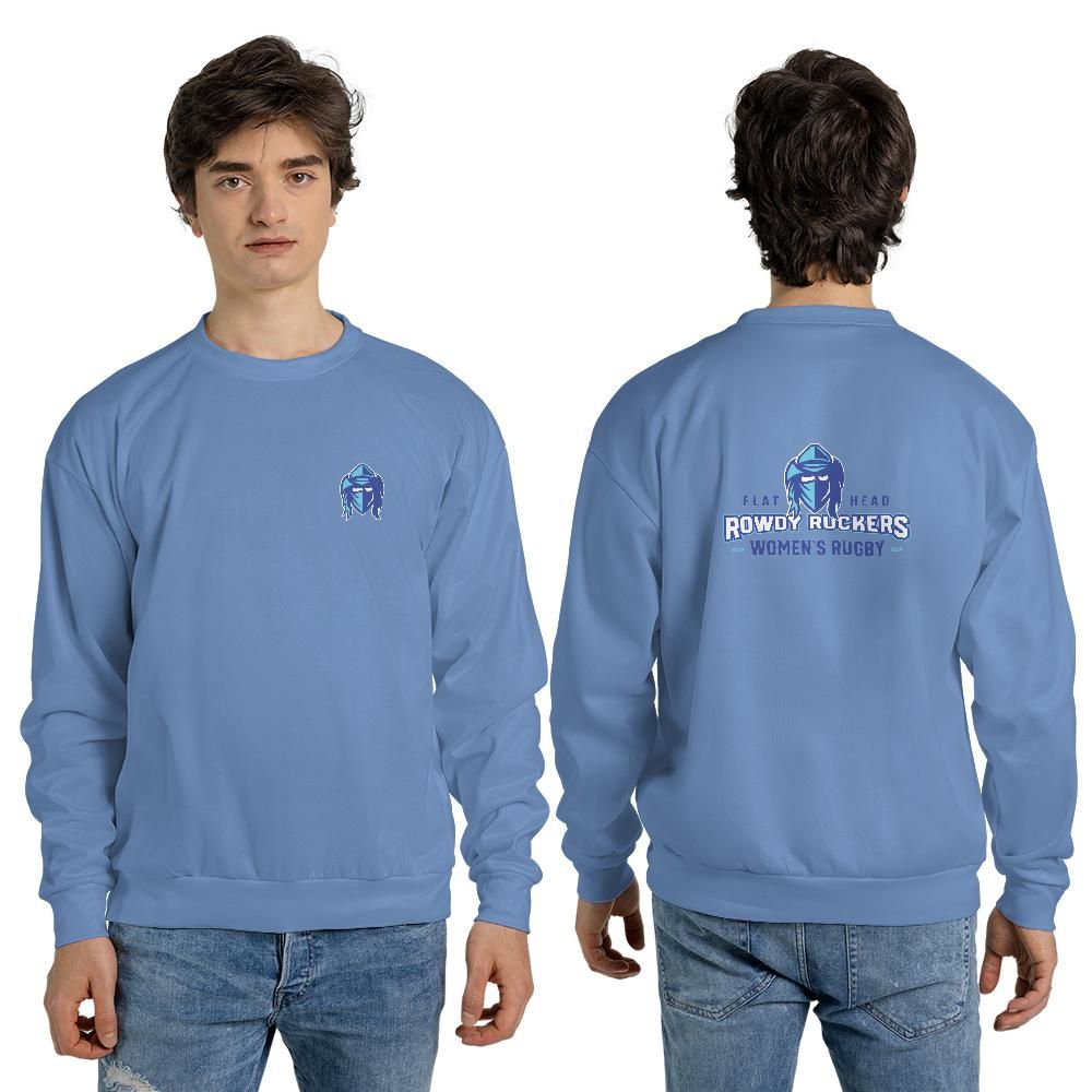Rowdy Ruckers Classic Unisex Crew-neck Sweatshirt Comfort Colors 1566 (Made in US)