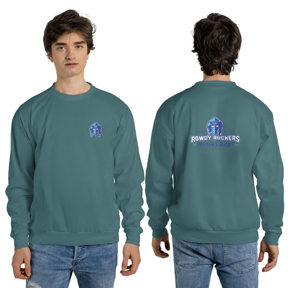 Rowdy Ruckers Classic Unisex Crew-neck Sweatshirt Comfort Colors 1566 (Made in US)