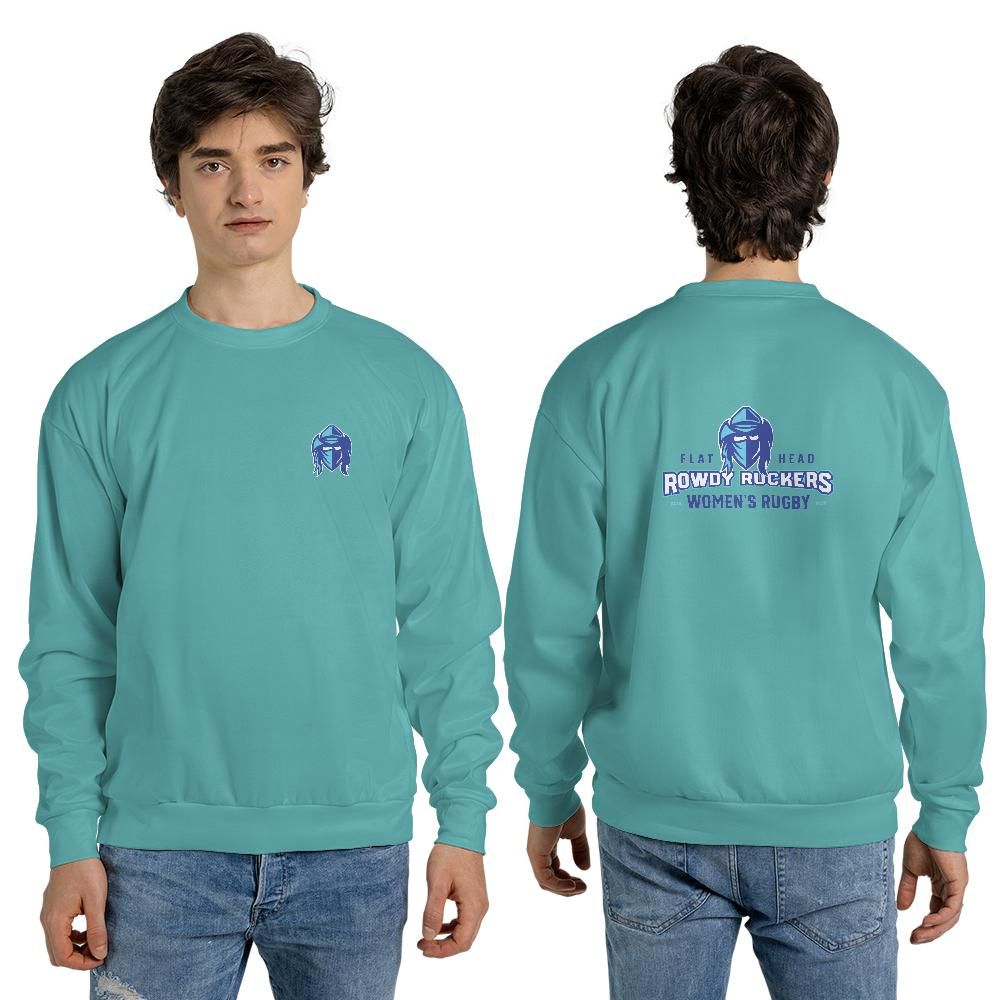 Rowdy Ruckers Classic Unisex Crew-neck Sweatshirt Comfort Colors 1566 (Made in US)