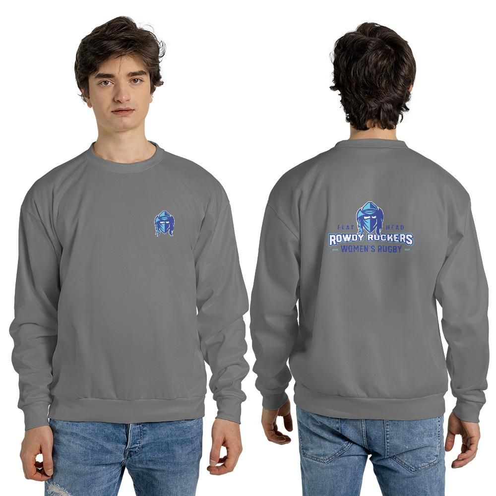Rowdy Ruckers Classic Unisex Crew-neck Sweatshirt Comfort Colors 1566 (Made in US)