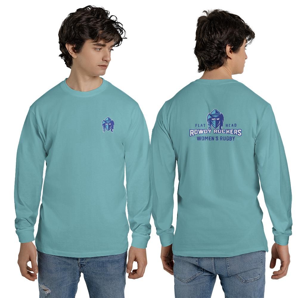Rowdy Ruckers Long Sleeve T-shirt Comfort Colors 6014 (Made in US)