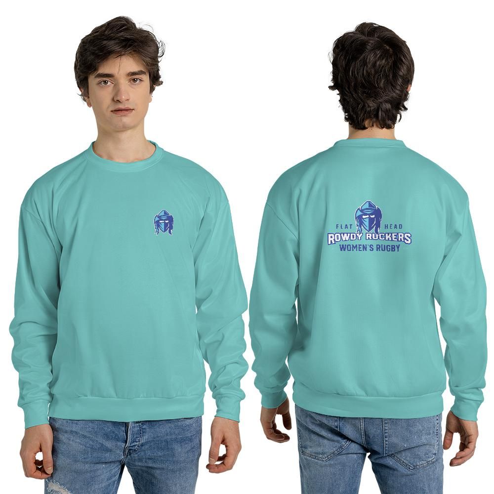 Rowdy Ruckers Classic Unisex Crew-neck Sweatshirt Comfort Colors 1566 (Made in US)