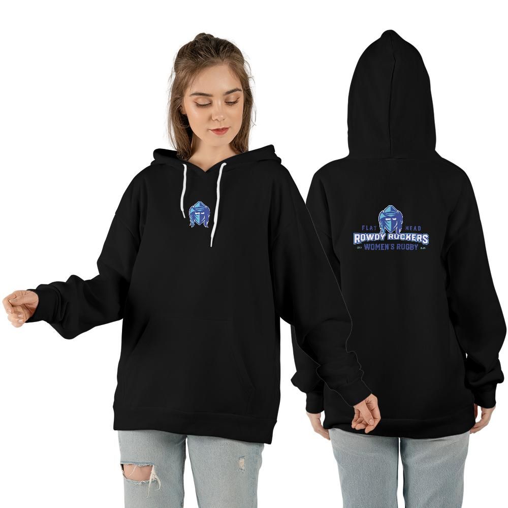 Rowdy Ruckers Classic Unisex Hoodie Gildan 18500 (Made In US)