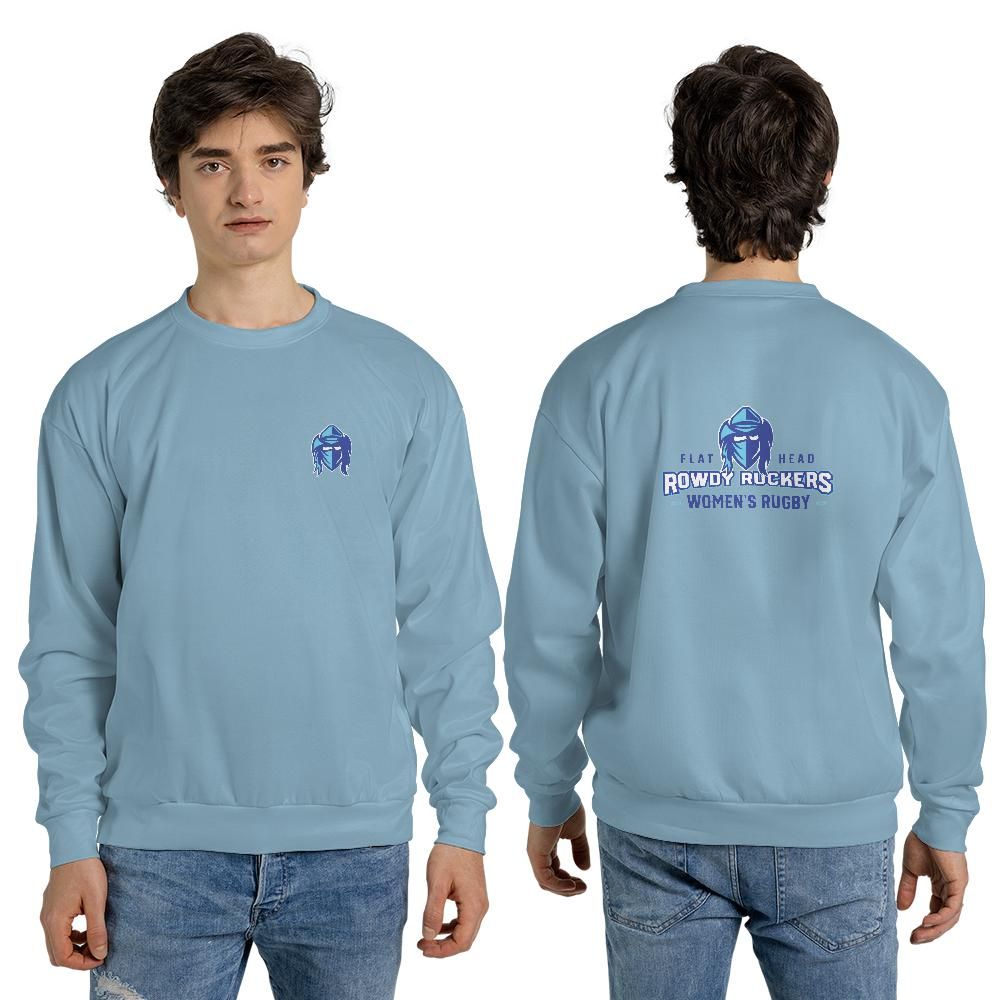 Rowdy Ruckers Classic Unisex Crew-neck Sweatshirt Comfort Colors 1566 (Made in US)
