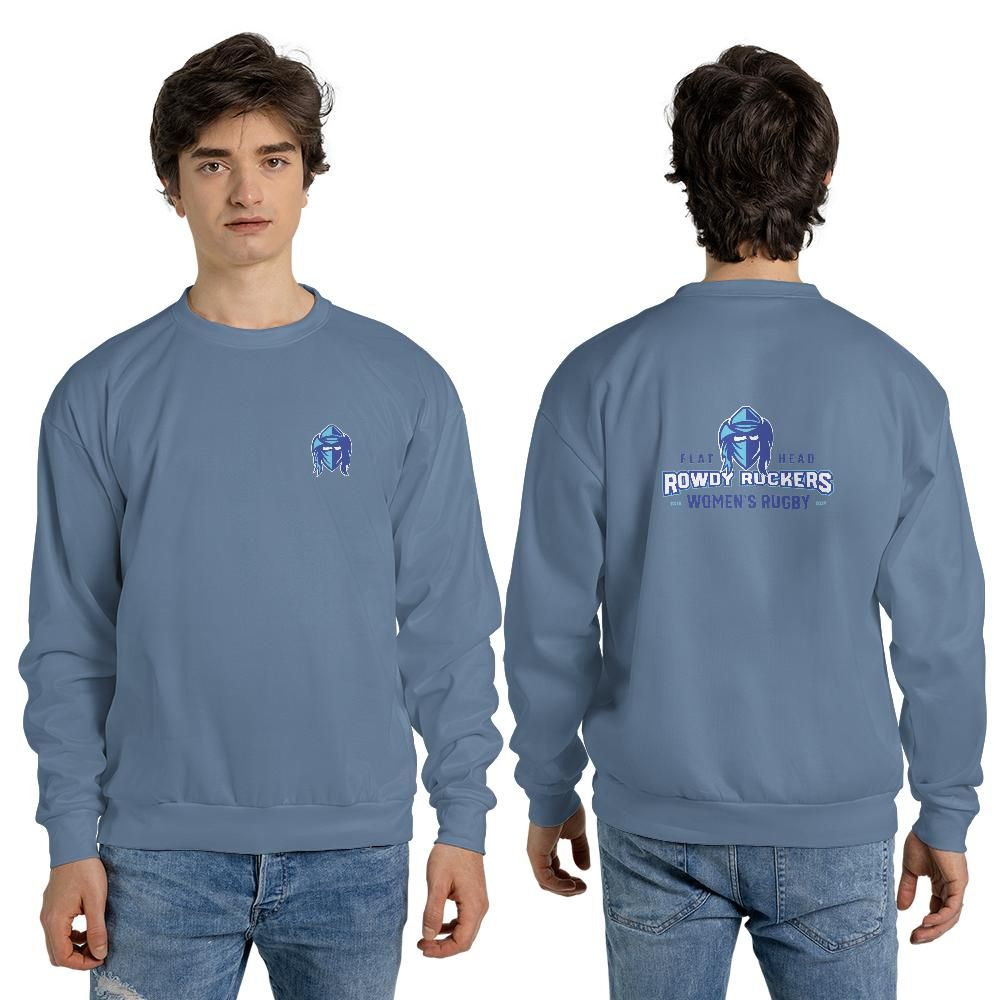 Rowdy Ruckers Classic Unisex Crew-neck Sweatshirt Comfort Colors 1566 (Made in US)