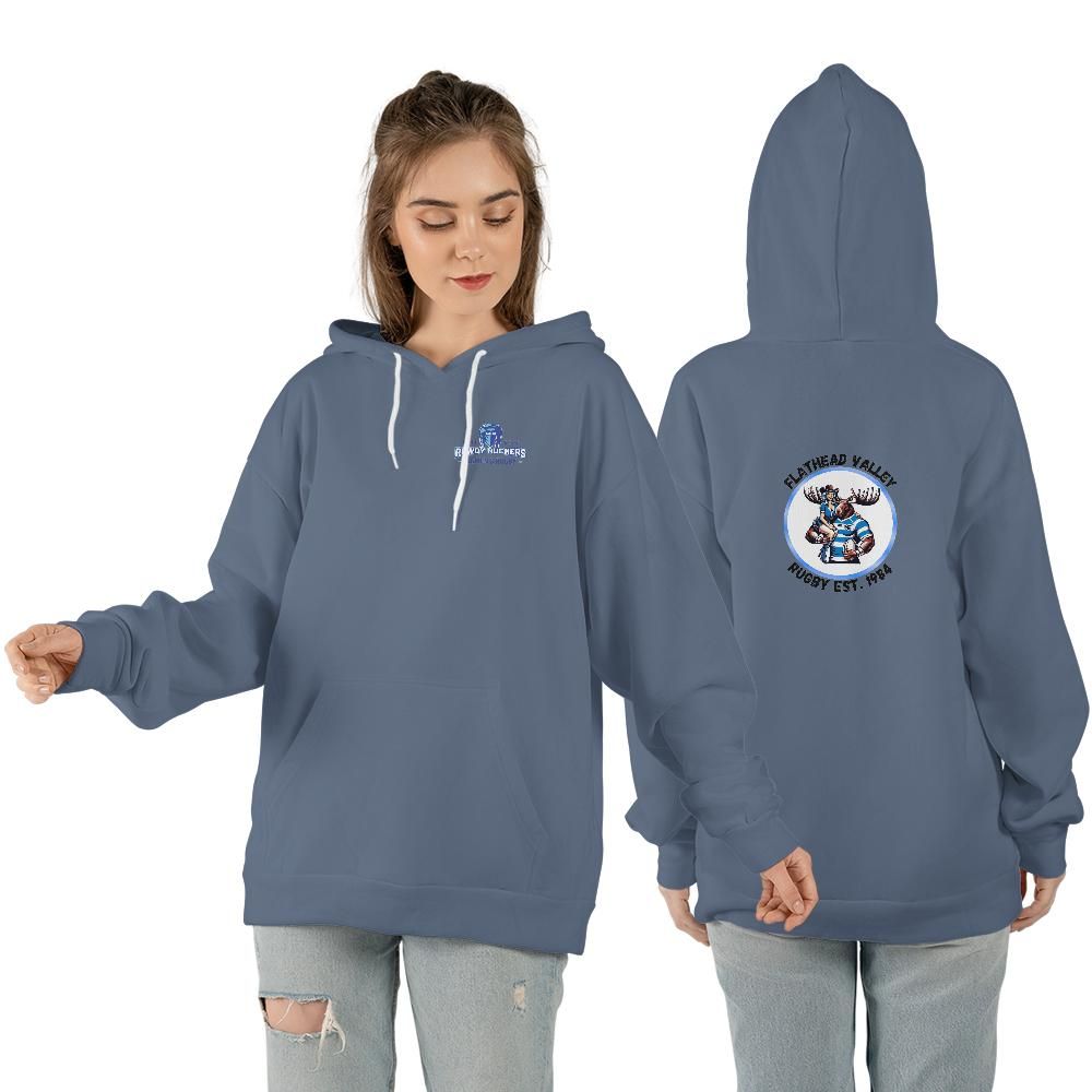 Rowdy Ruckers Classic Unisex Hoodie Comfort Colors 1567 (Made in US)