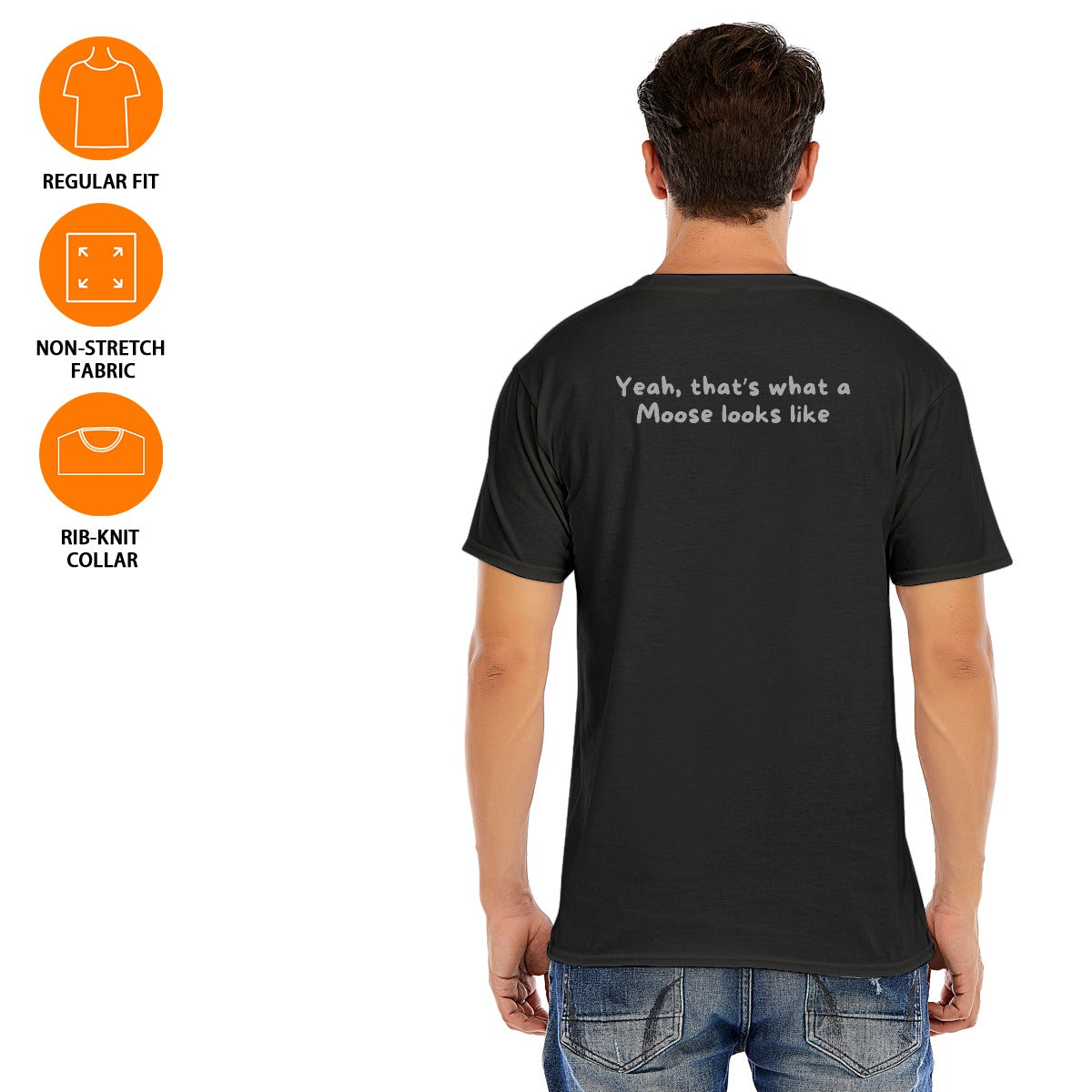 Unisex O-neck Short Sleeve T-shirt | 180GSM Cotton (DTF)