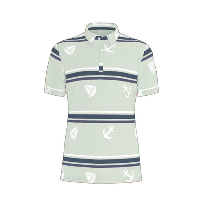 Anchors Up Stretch Polo Shirt