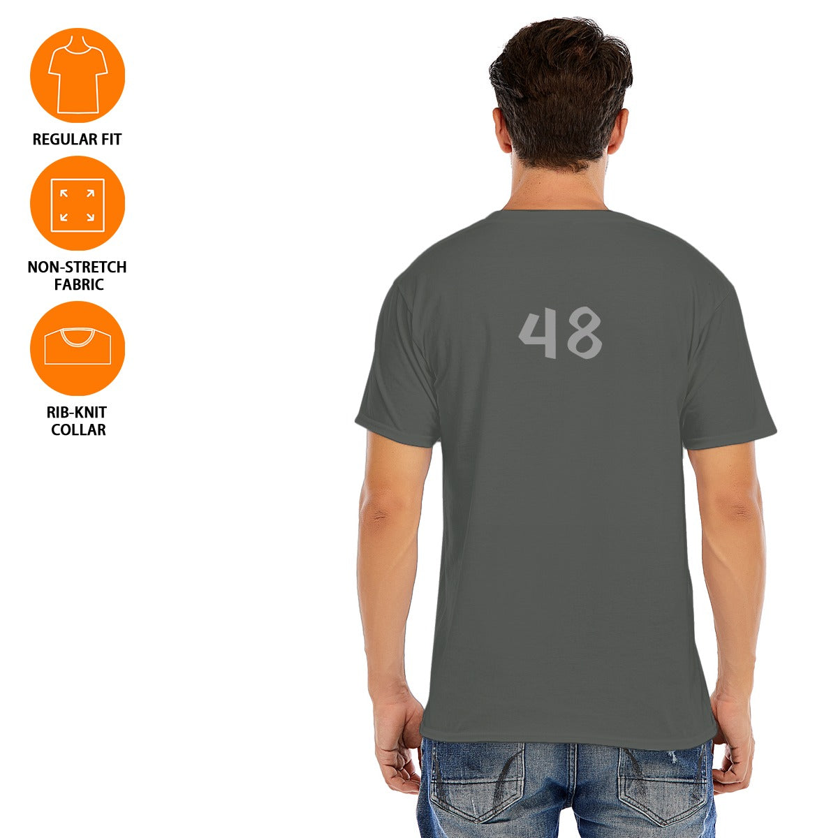 Unisex O-neck Short Sleeve T-shirt | 180GSM Cotton (DTF)