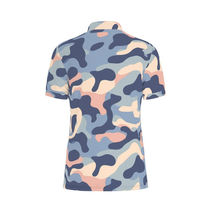 Seaside Camo Stretch Polo Shirt